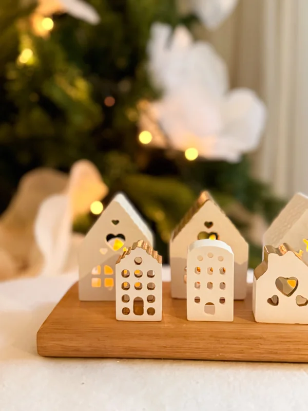 Casitas navideñas x 6 en Blanco - Decoración, Uruguay | Dreams On Time, vista 10