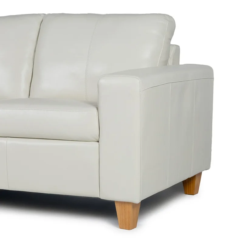 Rinconera Royale - Cuero Básico - Chaise Izquierdo - 509 (Off White) en Beige, Uruguay | Nyr, vista 7