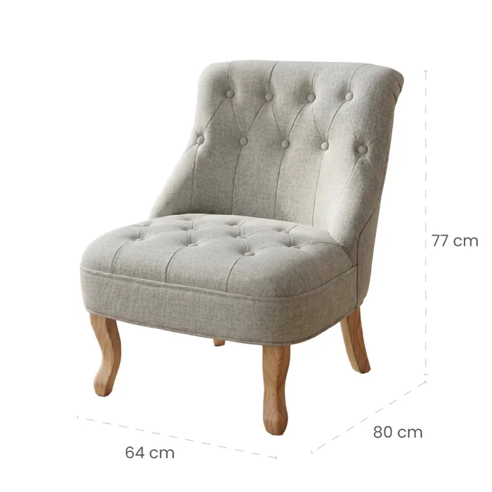 Butaca Poltrona Sillón Balbi Plus - Gris en Gris - Sillones y sofás, Uruguay | Ecowood, vista 3