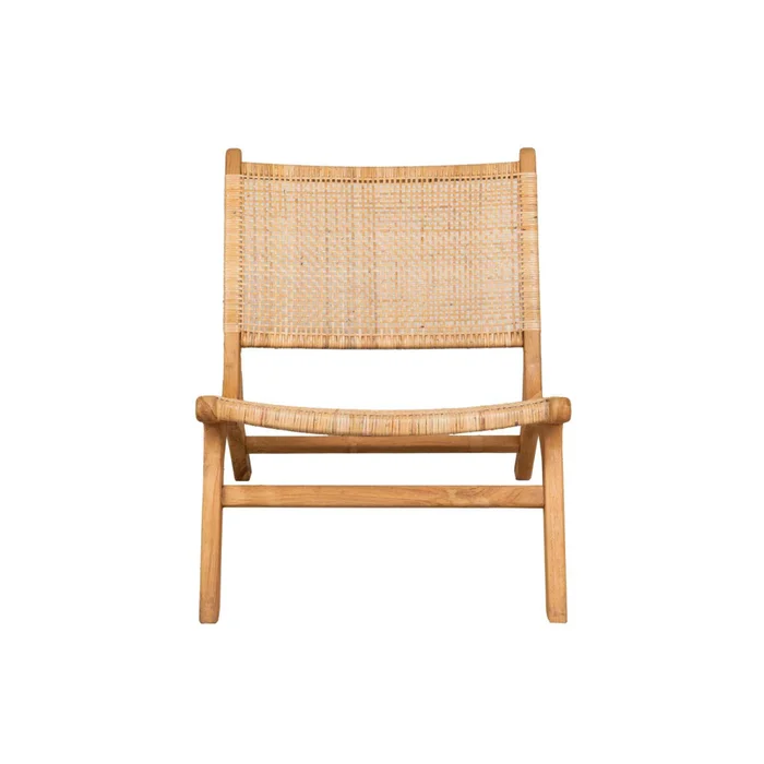 Butaca Rattan-y-madera Natural-beige Komodo Natural en Beige - Sillones y sofás, Uruguay | Divino, vista 3