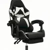 Silla Gamer Gaming Ergonomica Reclinable - PU - Blanco en Multicolor - Escritorios y sillas de escritorio, Uruguay | Rústico Hogar, vista 3 de 5