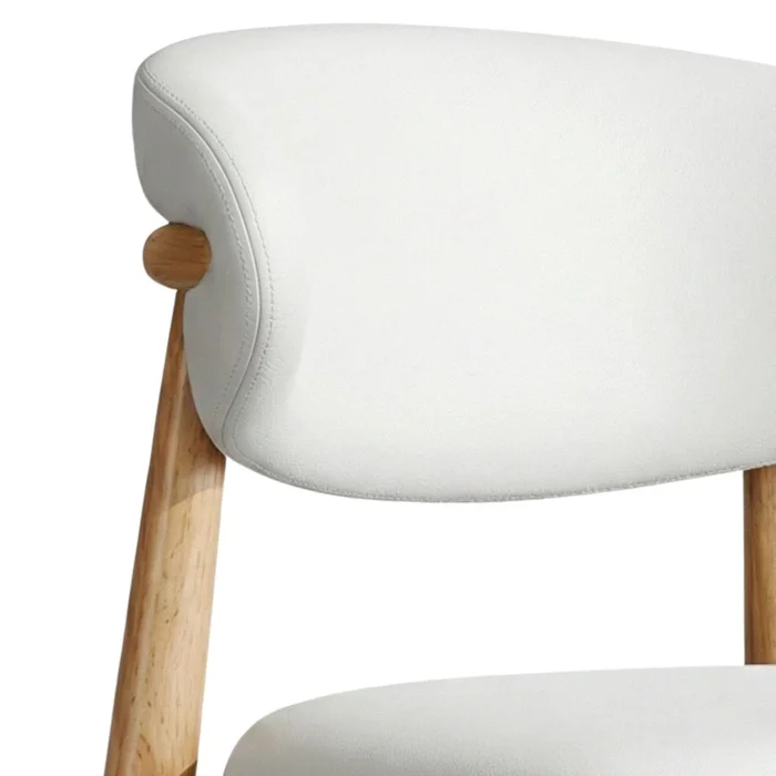 Silla de comedor de madera Moderna - Caliza en Blanco - Sillas, Uruguay | Balton, vista 5