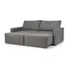 Sofá Cama Noronha - Tela Microfibra - TC1011 (Grafito) en Gris - Sillones y sofás, Uruguay | NYR, vista 2 de 8