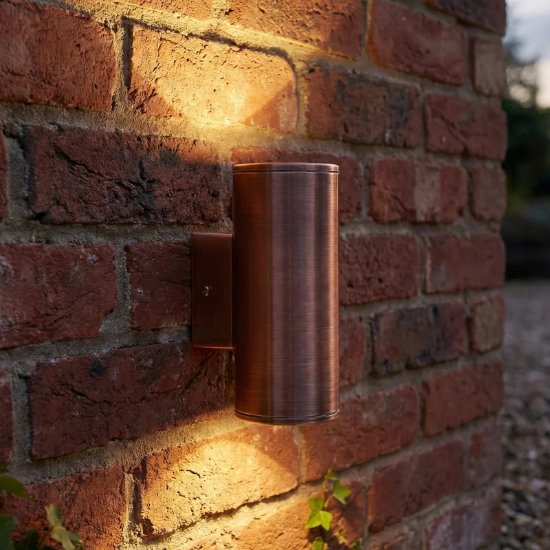 Aplique de Pared Cylix Copper Duo en Cobre - Iluminación, Uruguay | La Perla, vista 4