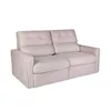 Sofa Retractil 2 Cuerpos Tela Natural-beige Ambar Beige en Beige - Sillones y sofás, Uruguay | Divino, vista 2 de 7