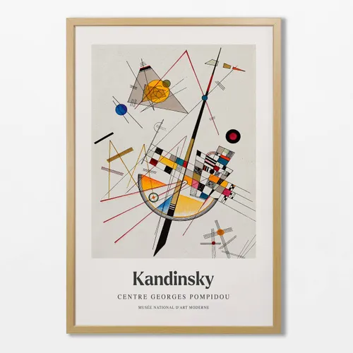 Kandinsky - Tensión suave n.º 85 en Multicolor - Láminas, Uruguay | La Cuadrería