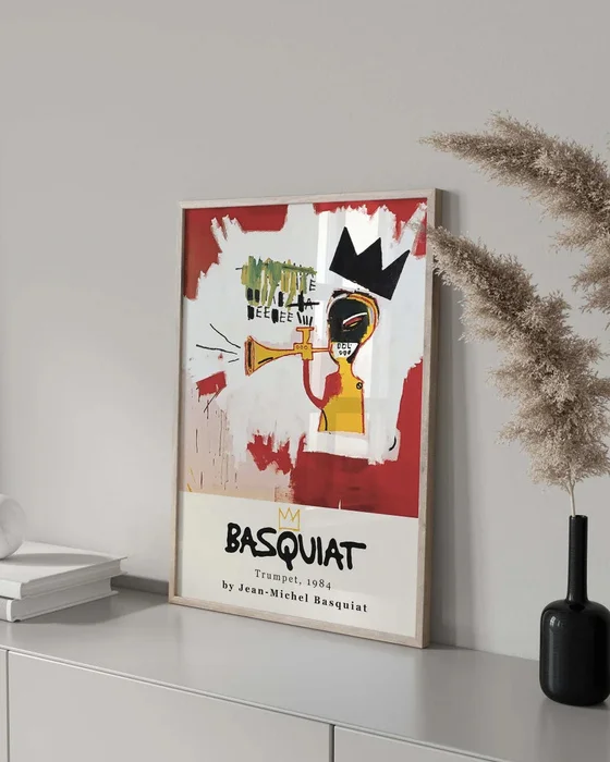 Basquiat - Trumpet en Multicolor - Láminas, Uruguay | La Cuadrería, vista 2