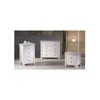 Mesa De Luz 2 Cajones Madera - Berna en Blanco - Mesas de luz, Uruguay | Rústico Hogar, vista 2 de 2