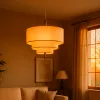 Lampara de techo Inna en Beige - Lámparas colgantes, Uruguay | Alta Gracia Deco, vista 2 de 6