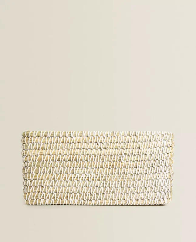 CESTA RECTANGULAR CONTRASTE - Canastos, Uruguay | Zara Home, vista 4