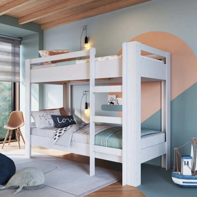 Cucheta Rio – Blanco - Dormitorio, Uruguay | RM Muebles y Deco