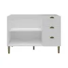 Bajo Mesada 2 Puertas 3 Cajones Mdf Tiradores Metalicos en Blanco - Butacas, banquetas y puffs, Uruguay | Soy Hogar, vista 8 de 8
