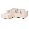 Sofá Modular Maia (3 módulos) - Tela Microfibra - 12072 (Beige) en Beige - Sillones y sofás, Uruguay | NYR, vista 5 de 7