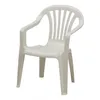 SILLA DE PVC CON POSABRAZOS BLANCA KING en Blanco - Muebles para el exterior, Uruguay | Alfa Ventas, vista 1 de 2