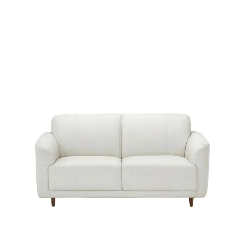 SOFA 2 CUERPOS - 100% CUERO - MODELO MARBELLA - COLOR BLANCO TIZA en Blanco - Sillones y sofás, Uruguay | Champagne Home
