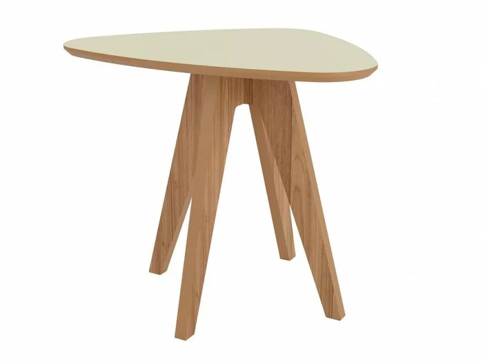 Mesa Esquinera Lateral Organic 65cm 100% MDF - Mesas de living, Uruguay | Balton