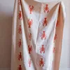 MANTA AUSTRIACA - LANGOSTAS - Textiles, Uruguay | La Iberica, vista 2 de 3