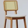 Banqueta Classic Línea Manhattan Ratan/Bouclé - Beige en Beige - Butacas, banquetas y puffs, Uruguay | Nario Hogar, vista 2 de 3