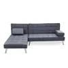 Sofá Cama con Chaise Long Gris - Sillones y sofás, Uruguay | Lais Muebles, vista 5 de 5