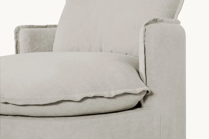 Sofá con funda Ares en Blanco - Sillones y sofás, Uruguay | Pieza Clave, vista 3