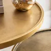 MESA AUXILIAR - METAL ORO VIEJO - 51 CMS en Dorado - Mesas de living, Uruguay | La Iberica, vista 2 de 10