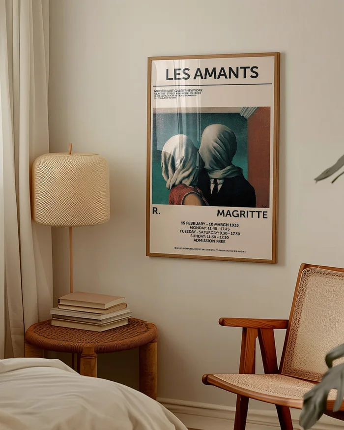Magritte - Les Amants - Láminas, Uruguay | La Cuadrería, vista 2