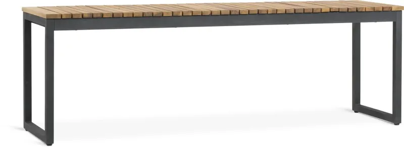 Banco jardín UGILT A130xP35 madera dura en Madera natural - Muebles para el exterior, Uruguay | JYSK