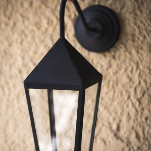 Farol Pablo - Zainas en Negro - Velas y Portavelas, Uruguay | Zainas