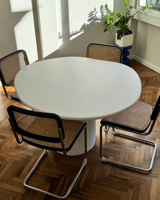 mesa Comedor Prima en Blanco - Mesas de comedor, Uruguay | Octo