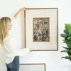 CUADRO ABSTRACTO CON PASSPARTOUT DE LIENZO - Decoración de pared, Uruguay | La Iberica, vista 1 de 2
