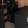 Escritorio Repisa Multifunción Duo - Línea Clara - Negro en Negro - Escritorios y sillas de escritorio, Uruguay | Ecowood, vista 3 de 5
