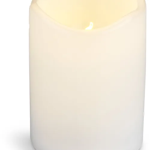 Vela pilar LED SOREN Ø8xA13cm blanco en Blanco - Velas y Portavelas, Uruguay | JYSK