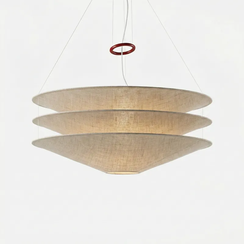 Colgante Nébula Triple en Beige - Lámparas colgantes, Uruguay | La Perla