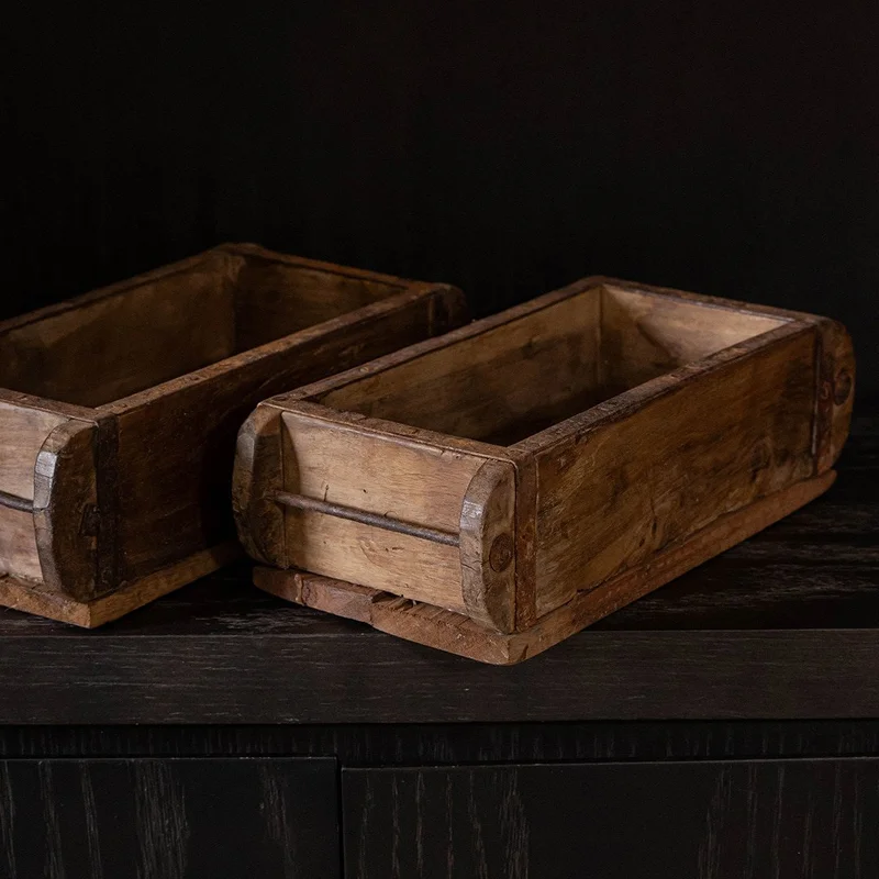 Caja Madera Rustic 32x15 en Madera natural - Canastos, Uruguay | De Arcos, vista 3