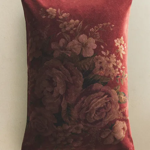 FUNDA COJÍN TERCIOPELO - Textiles, Uruguay | Zara Home