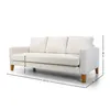 Sofá Argo - Tela Aquaclean - 3 cuerpos - A fabricar en Patrón - Sillones y sofás, Uruguay | NYR, vista 3 de 3