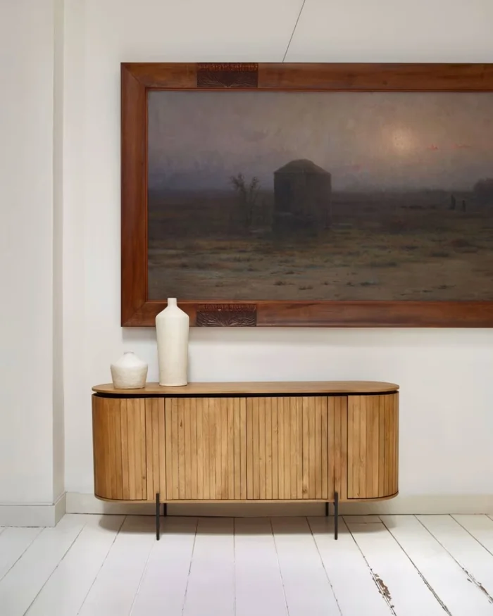 Aparador Licia 170 x 80 cm de madera maciza de mango en Madera natural - Aparadores y recibidores, Uruguay | Kavehome, vista 2
