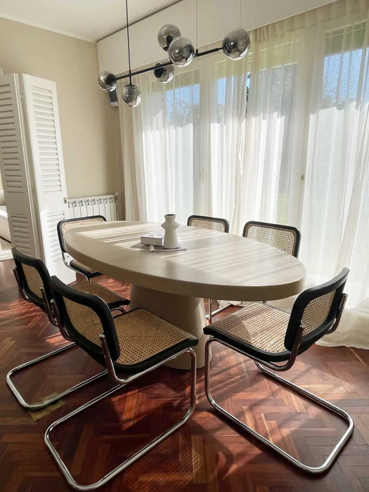 Mesa de comedor ARAL en Gris - Mesas de comedor, Uruguay | Mezcla, vista 2