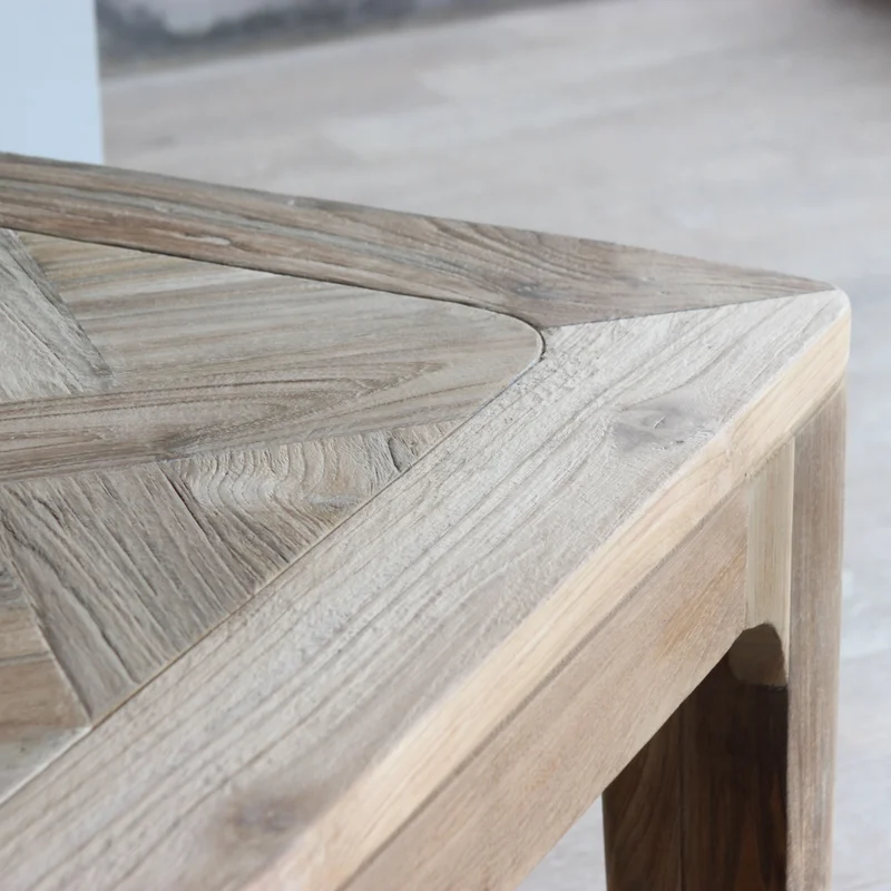 Mesa De Comedor Madera Natural-beige René en Madera natural - Mesas de comedor, Uruguay | Divino, vista 3