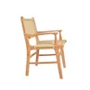 SILLA CATANIA TEKA Y CUERDA CON BRAZOS en Madera natural - Sillas, Uruguay | Masinfinito Casa, vista 2 de 3