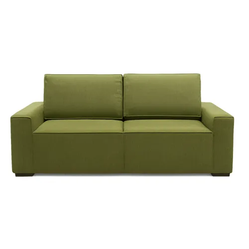 Sofa Moscú 3 Cuerpos 200cm - Verde Oliva Easy Clean - Sillones y sofás, Uruguay | Berna home