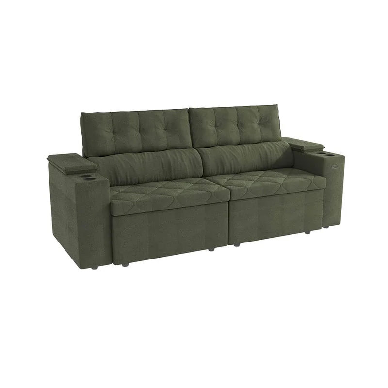 Sofa Otto 260CM - Retractil/Reclinable en Beige - Sillones y sofás, Uruguay | Balton, vista 22