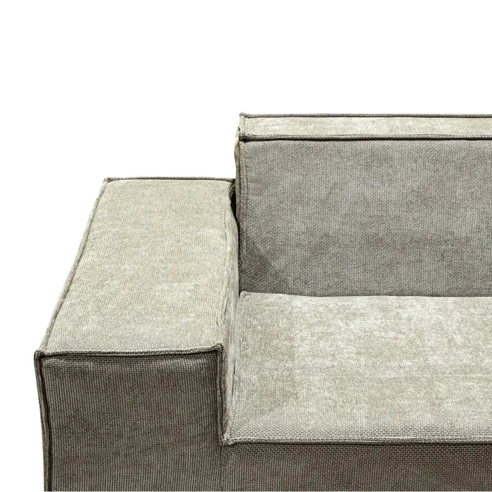 Sofá Modular 3 Cuerpos Espuma Natural-beige Luna Beige en Beige - Sillones y sofás, Uruguay | Divino, vista 4