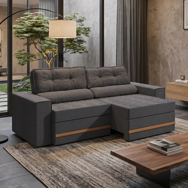 Sillón Sofá 2 cuerpos Retráctil 226 cm – Havana en Elige una opciónBeigeGris - Sillones y sofás, Uruguay | Delta Center