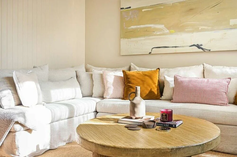 SILLON MANUELA ESQUINERO - LINO en Blanco - Sillones y sofás, Uruguay | La Iberica, vista 4