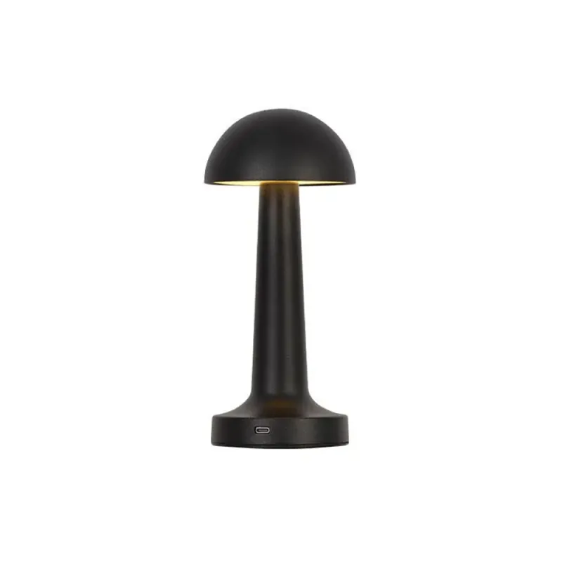 Lámpara de Mesa Samoa Portátil Recargable Negro en Negro - Lámparas de mesa, Uruguay | Unilux