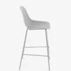 Taburete Quinby - blanco altura 75 en Blanco - Butacas, banquetas y puffs, Uruguay | Kavehome, vista 5 de 7