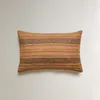 FUNDA COJÍN LINO RAYAS en Multicolor - Textiles, Uruguay | Zara Home, vista 4 de 5