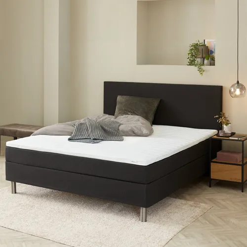 Cama cont 160x200 PLUS C60 HR negro-08 en Negro - Dormitorio, Uruguay | JYSK