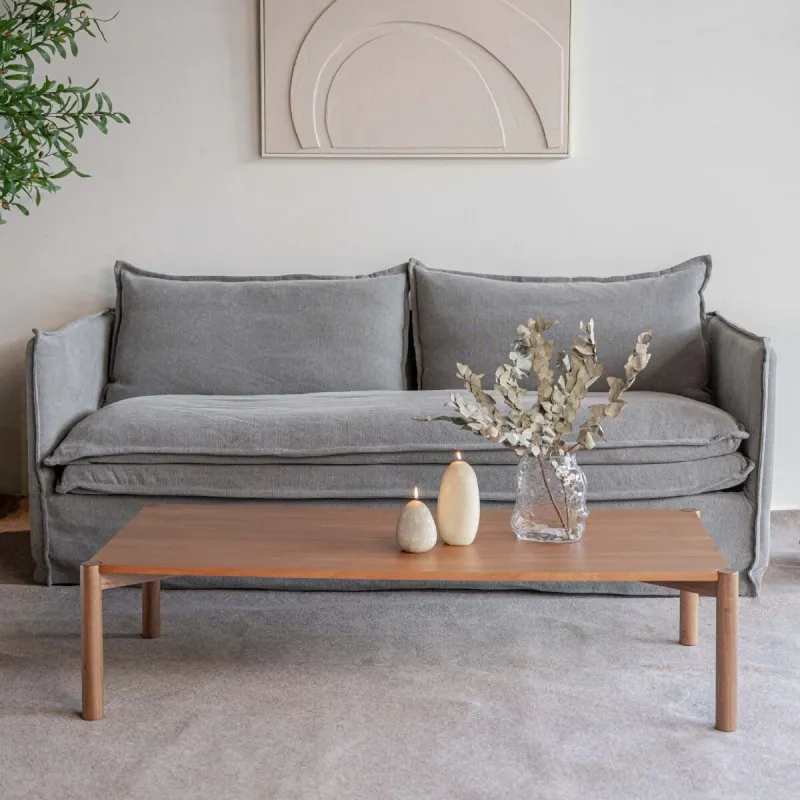 Sofá Confortare - 3 Cuerpos / Gris en Gris - Sillones y sofás, Uruguay | Fabrica Italiana